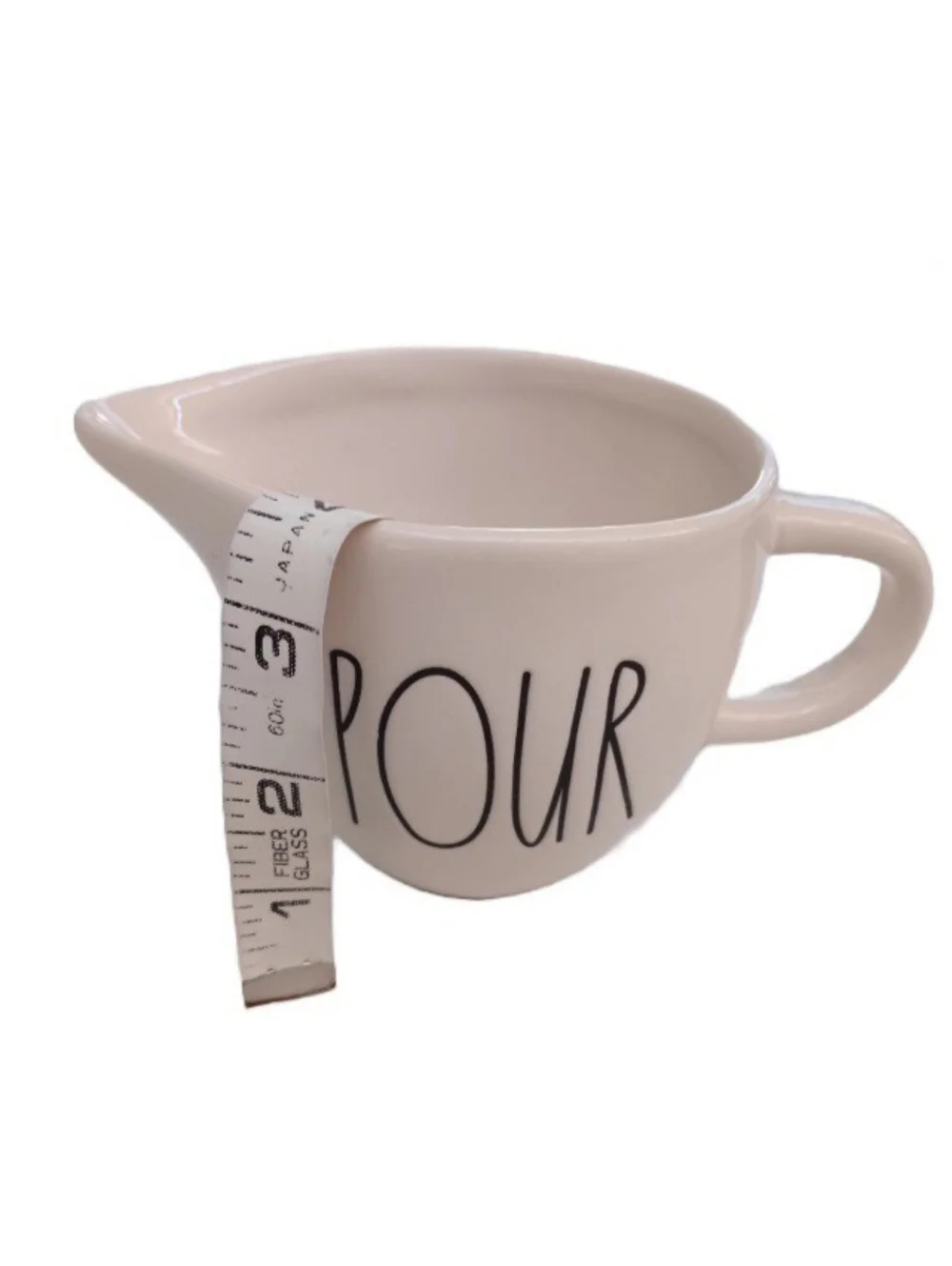 NWOT Rae Dunn Artisan Collection Ceramic White Creamer | POUR